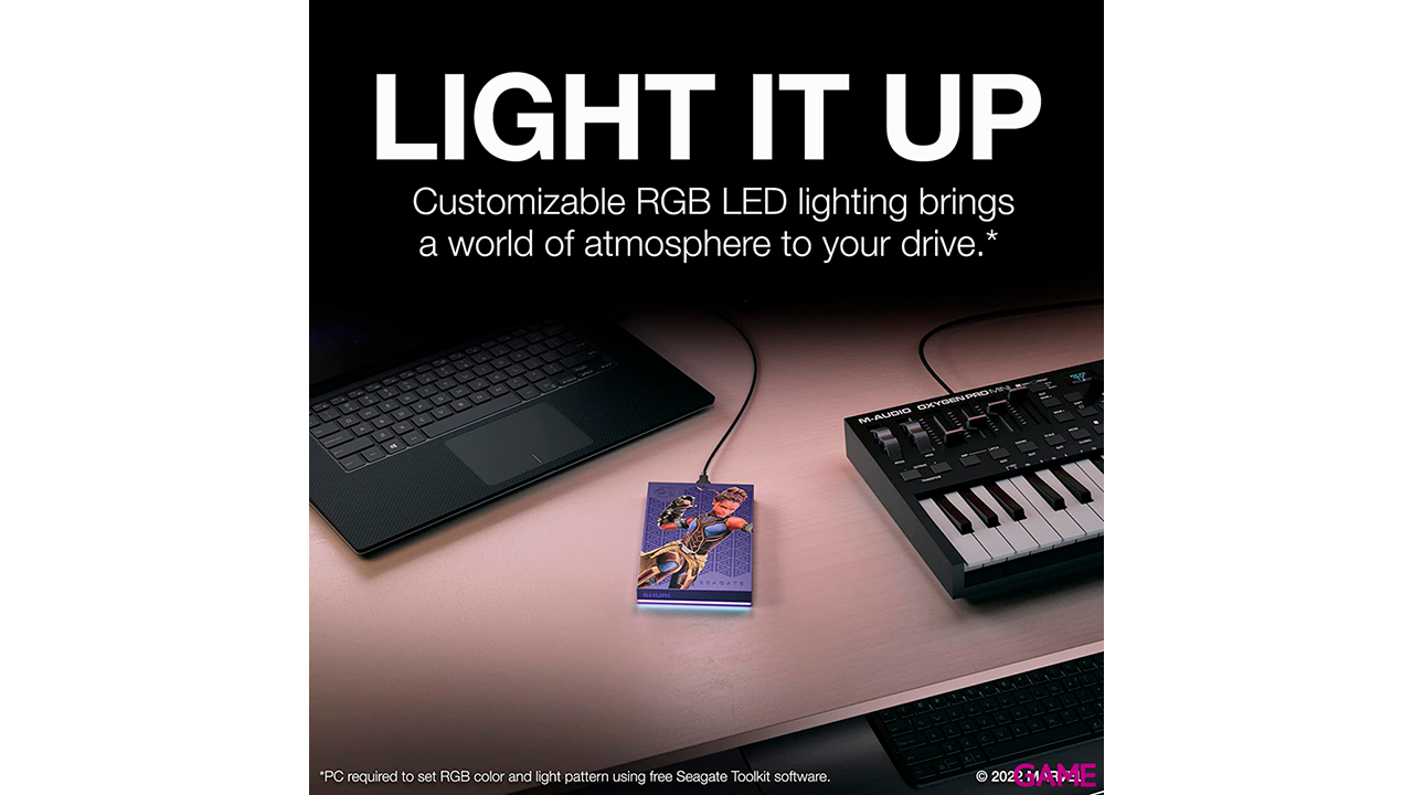 Seagate Firecuda Game Drive 2TB Marvel Shuri Special Edition - Disco Duro Externo-4