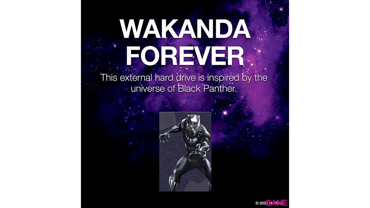 Seagate Firecuda Game Drive 2TB Marvel Black Panther Special Edition - Disco Duro Externo-4