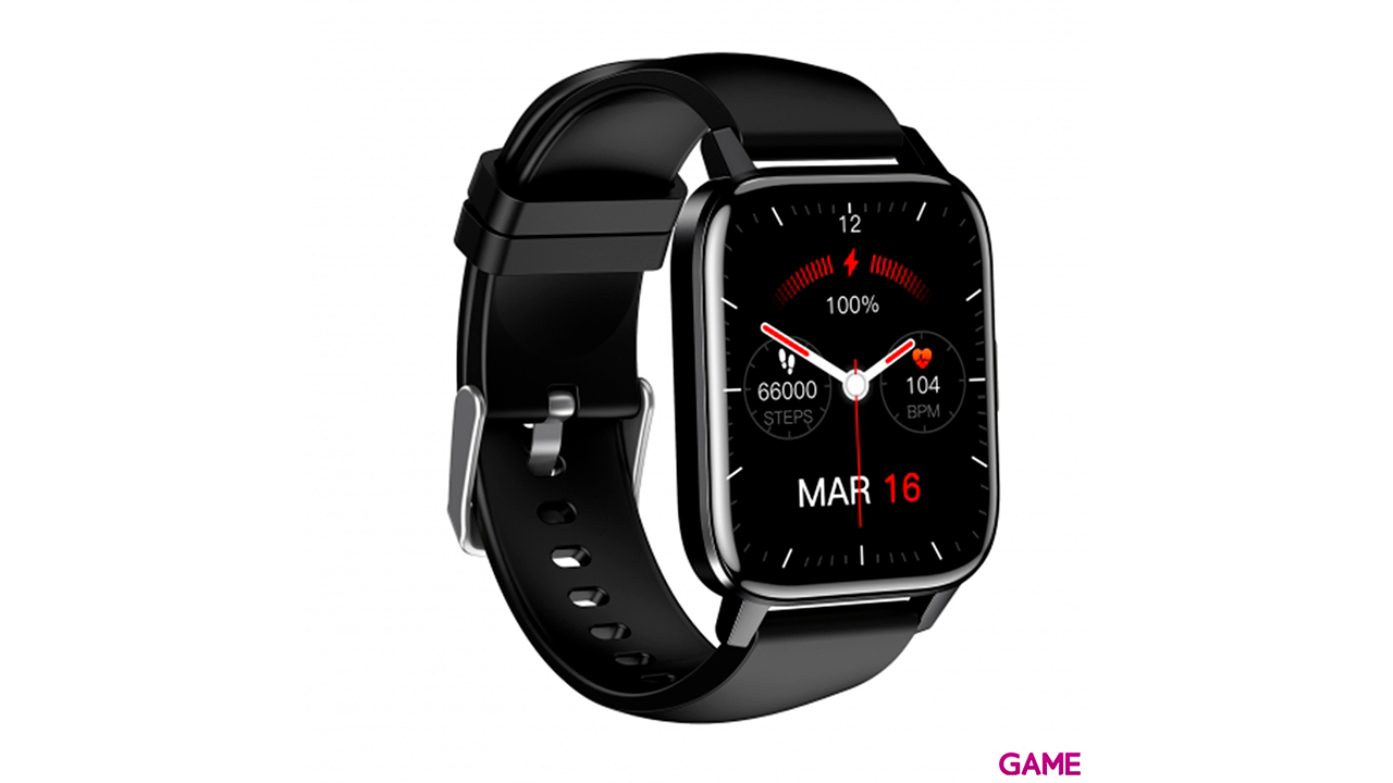 Leotec Smartwatch MultiSport Crystal Negro - Reloj Inteligente-2