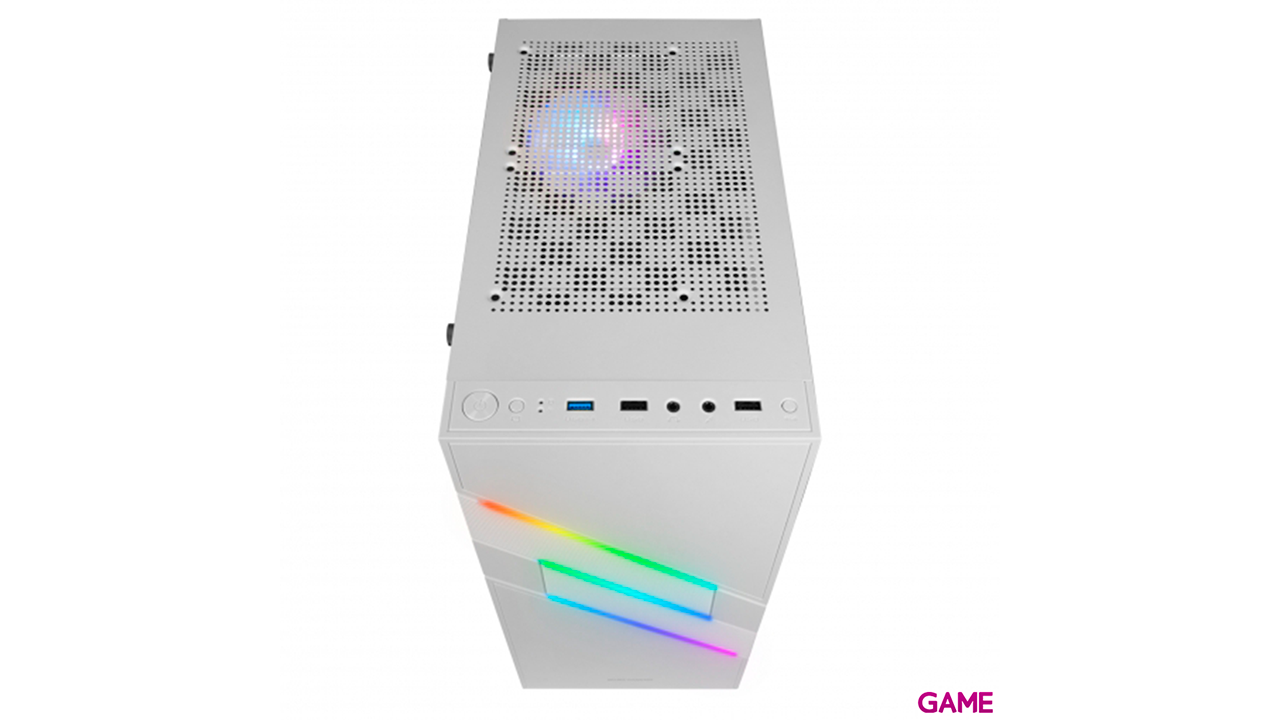 Mars Gaming MC-U3 Blanco ATX XL ARGB Ventana Cristal Templado - Caja Ordenador-2