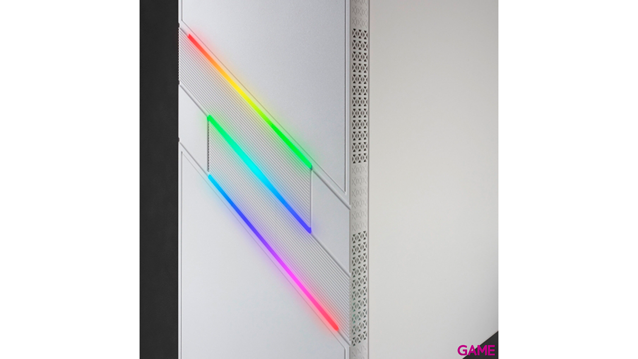 Mars Gaming MC-U3 Blanco ATX XL ARGB Ventana Cristal Templado - Caja Ordenador-4
