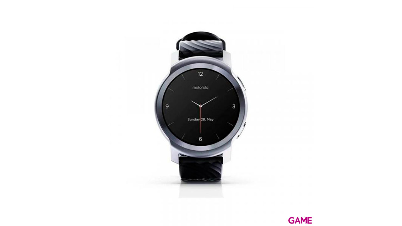 Motorola Moto Watch 100 Glacier Silver - Reloj Inteligente-0