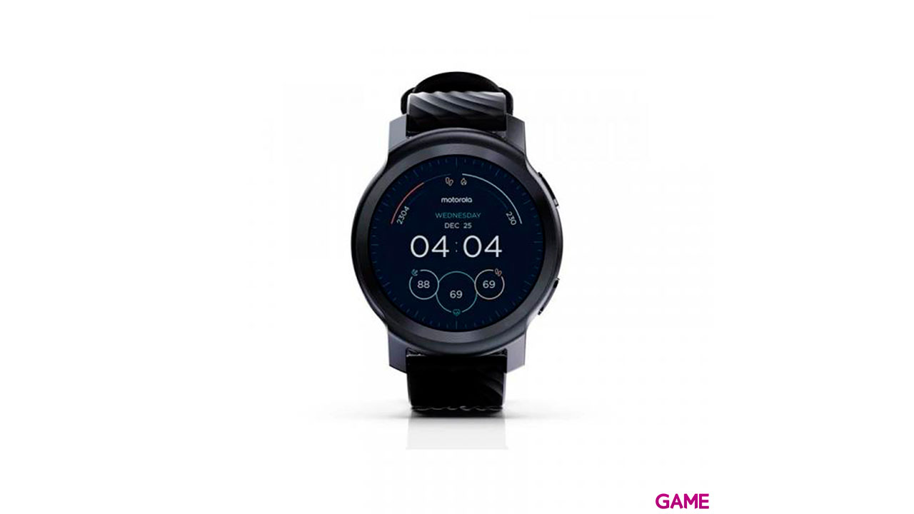 Motorola Moto Watch 100 Glacier Phantom Black - Reloj Inteligente-0