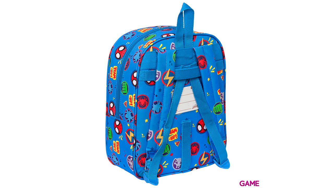 Mochila Team Up Spidey Spiderman Marvel 27cm adaptable-1