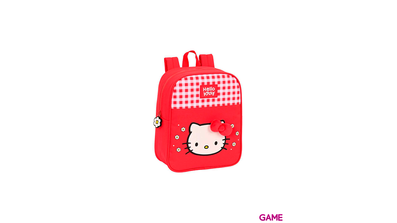 Mochila Spring Hello Kitty 27cm adaptable-0