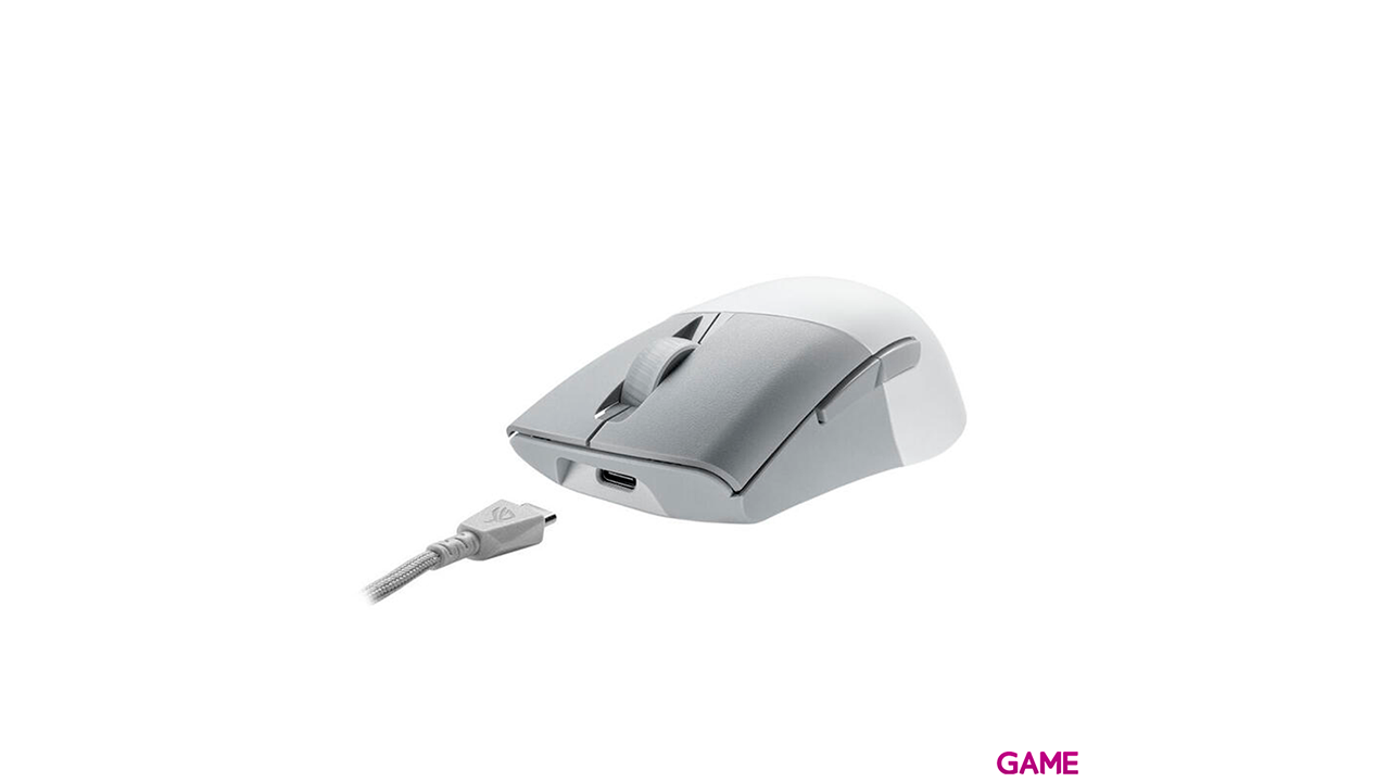 ASUS ROG Keris Wireless AimPoint Wireless + Bluetooth + USB C Óptico 36000 DPI - Raton Gaming-2