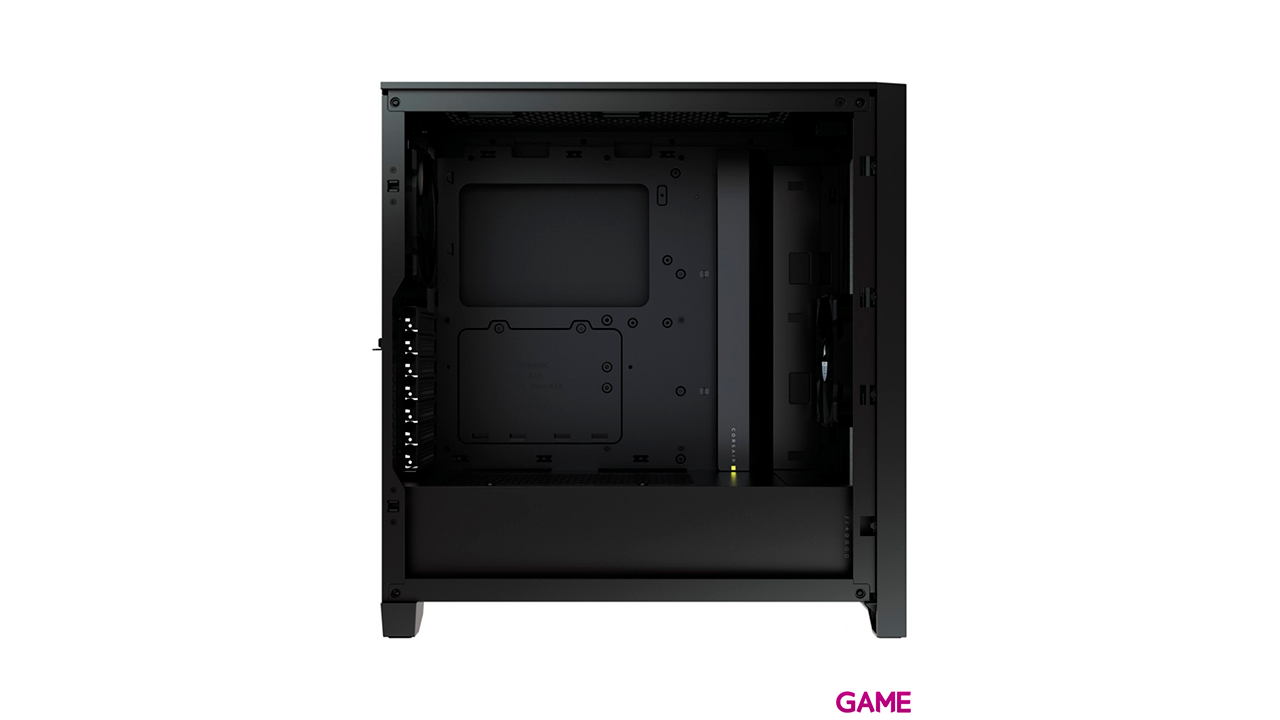 Corsair iCue 4000D RGB Airflow Midi Tower Cristal Templado Negro - Caja Ordenador-2