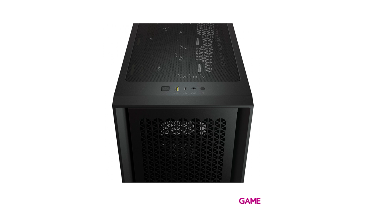 Corsair iCue 4000D RGB Airflow Midi Tower Cristal Templado Negro - Caja Ordenador-3