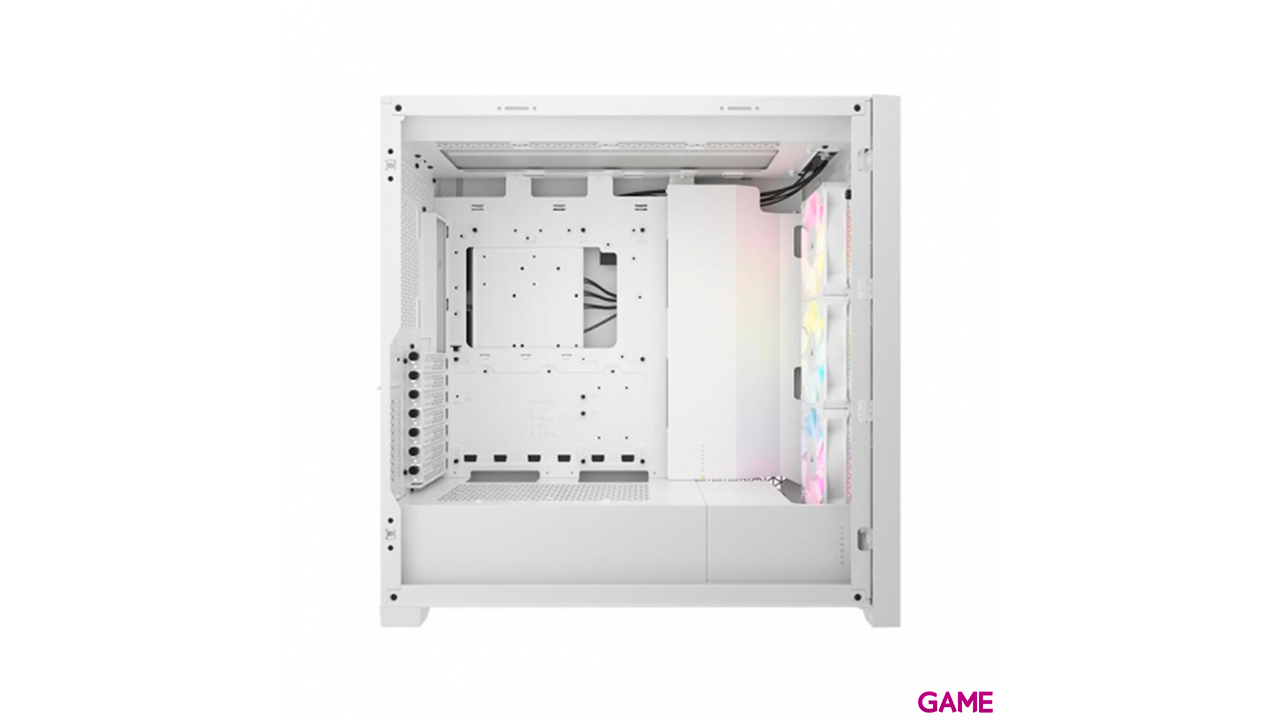 Corsair iCue 5000D RGB Airflow Midi Tower Cristal Templado Blanco - Caja Ordenador-1