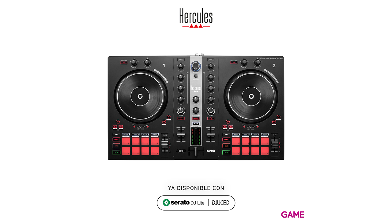 Hercules DJControl Inpulse 300 MK2 - Consola DJ-0