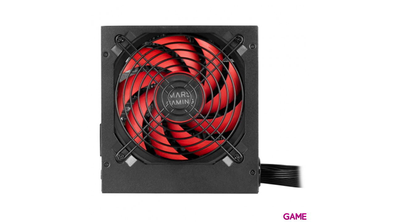 Mars Gaming MPIII850 Fuente Alimentación PC ATX 850W 5 Años Garantía Tecnología Silenciosa AI-RPM 85% Eficiencia Negro-2