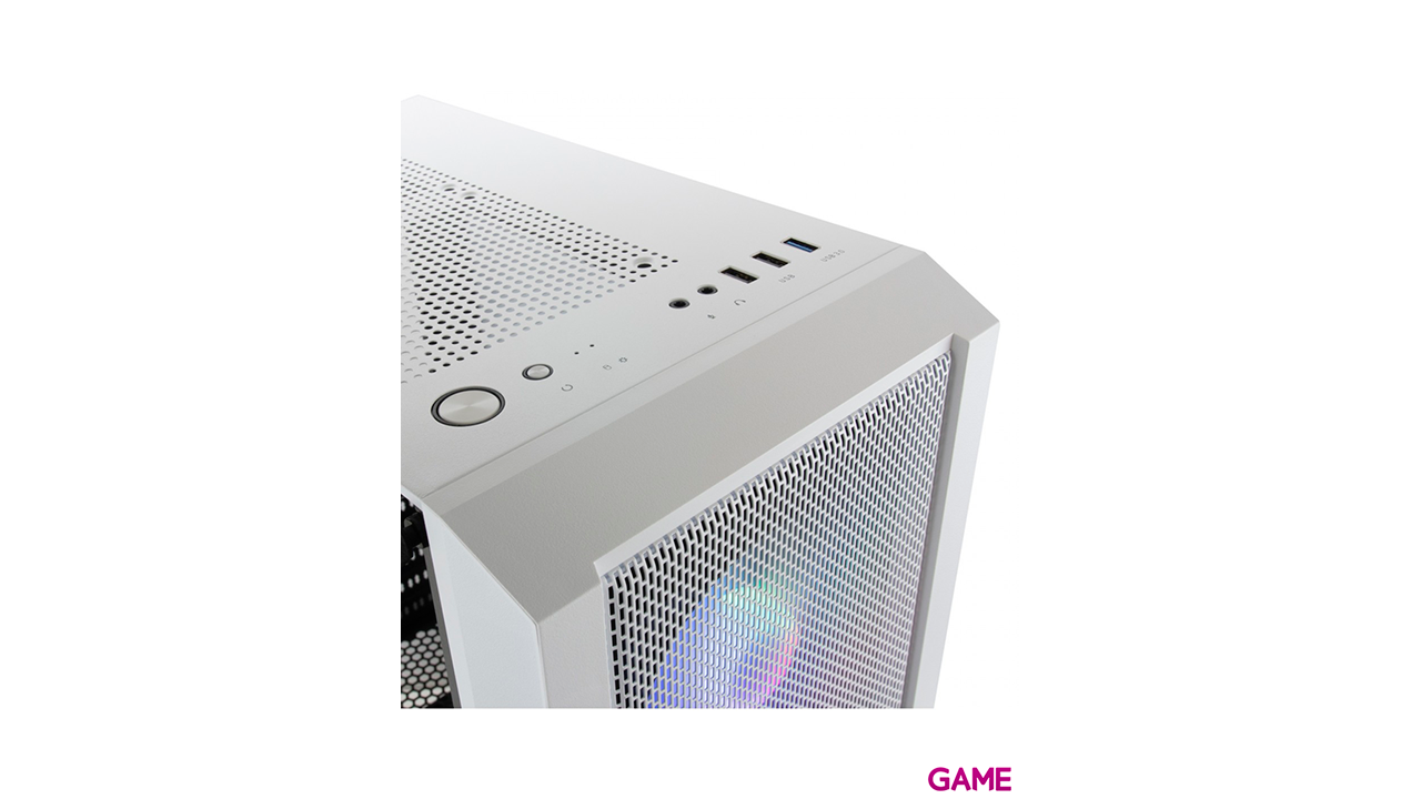 Mars Gaming MC-C ATX Panel Frontal Metal-Mesh Cristal Templado 3 Ventiladores Frontales FRGB 120mm - Caja Ordenador-3