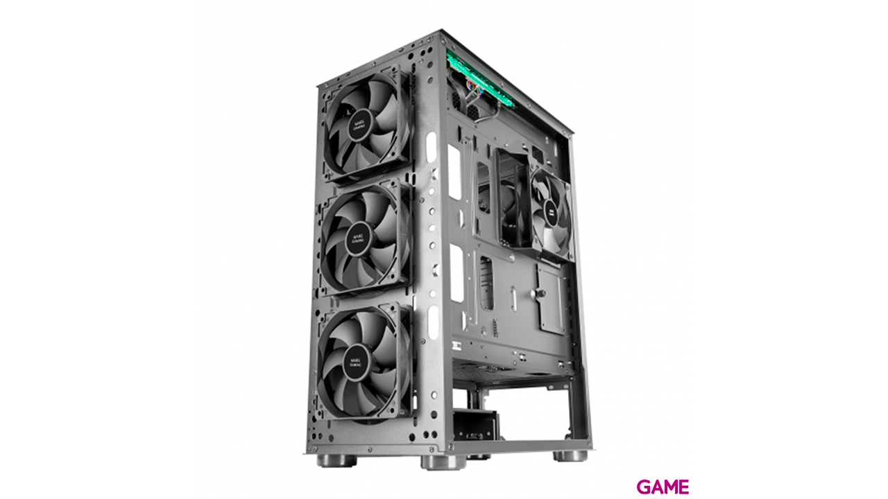 Mars Gaming MC-PRO2 Profesional Torre E-ATX Negro - Caja Ordenador-1