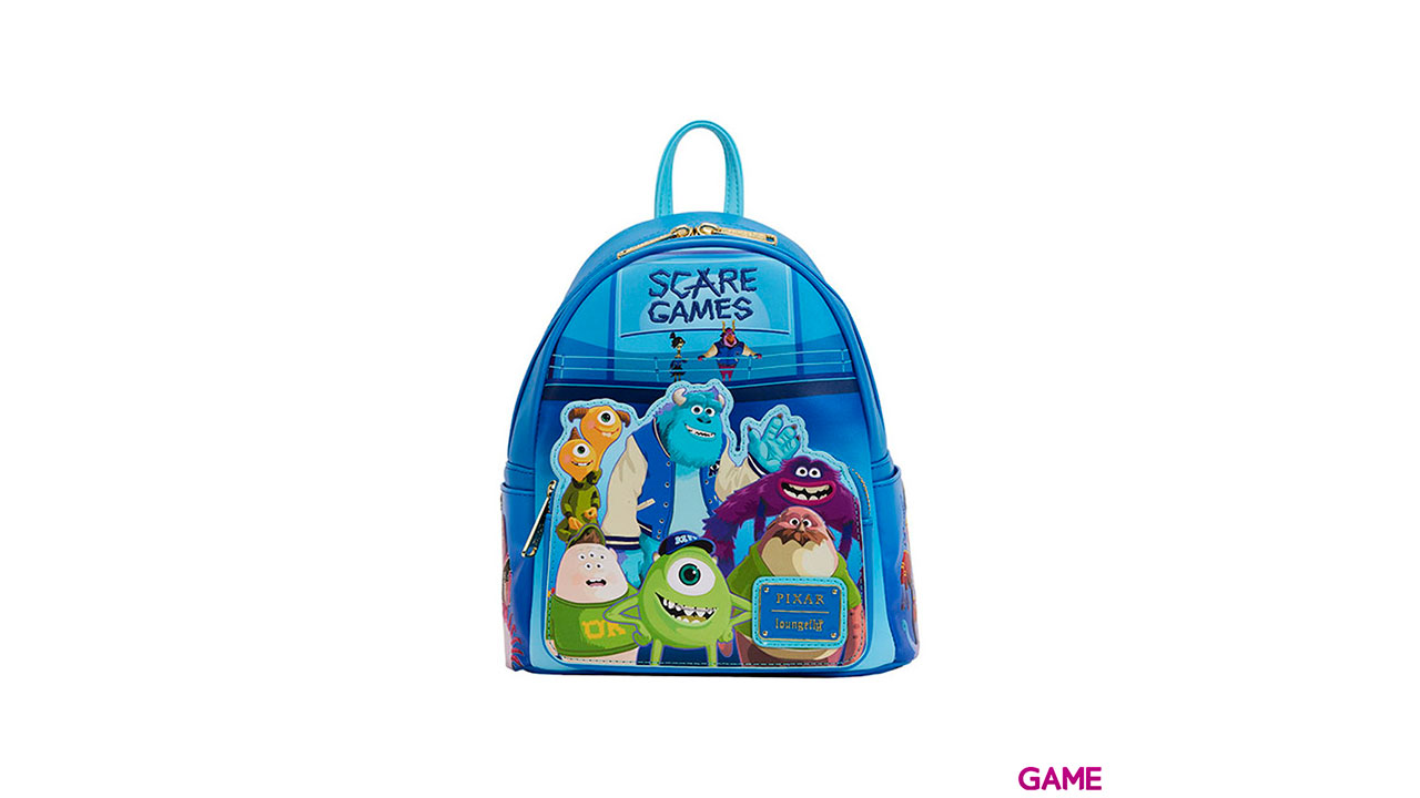 Mochila Monsters University Scare Games Disney Pixar Loungefly 28cm-0