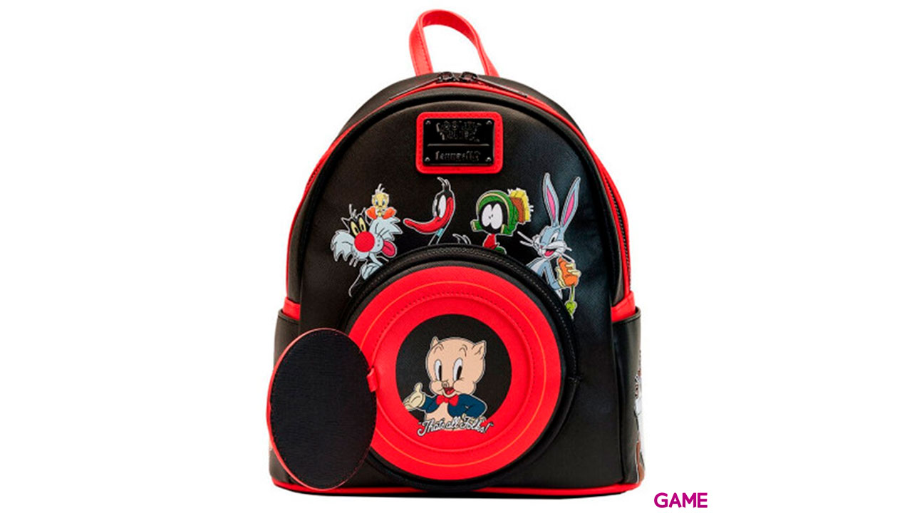 Mochila Thats All Folks Looney Tunes Loungefly 26cm-0