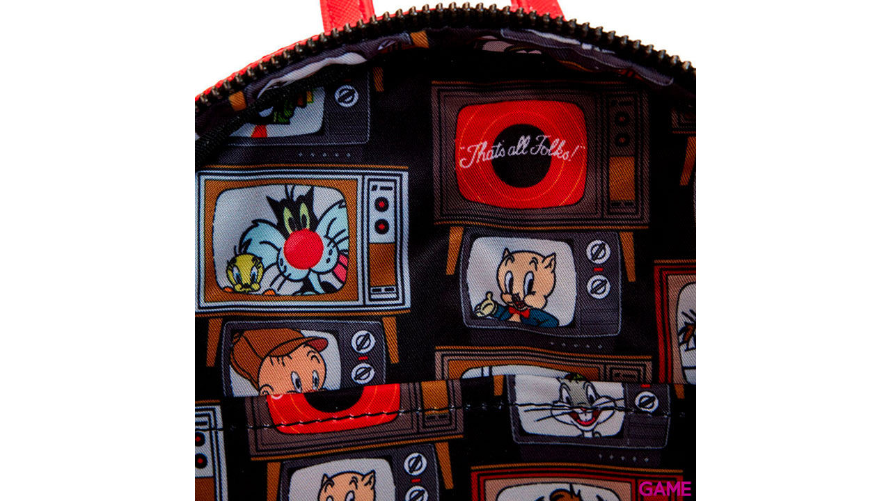 Mochila Thats All Folks Looney Tunes Loungefly 26cm-1