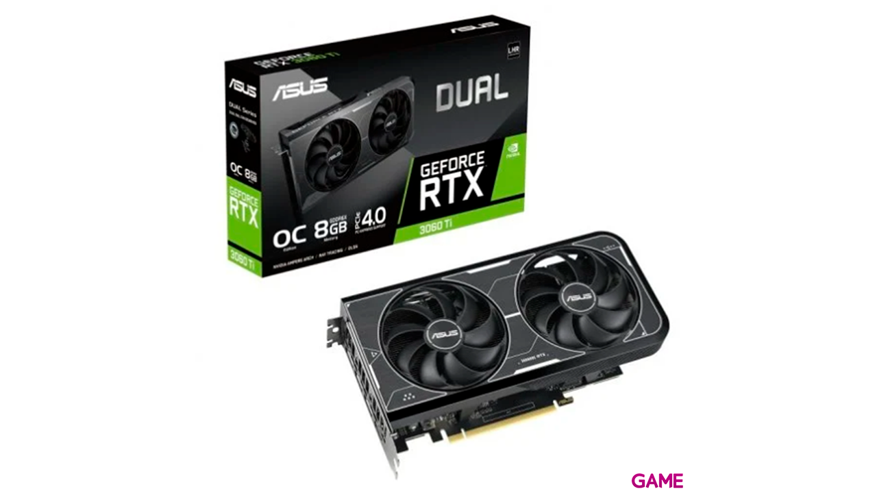 Asus Dual GeForce RTX 3060 Ti 8GB GDDR6X - Tarjeta Grafica Gaming-4