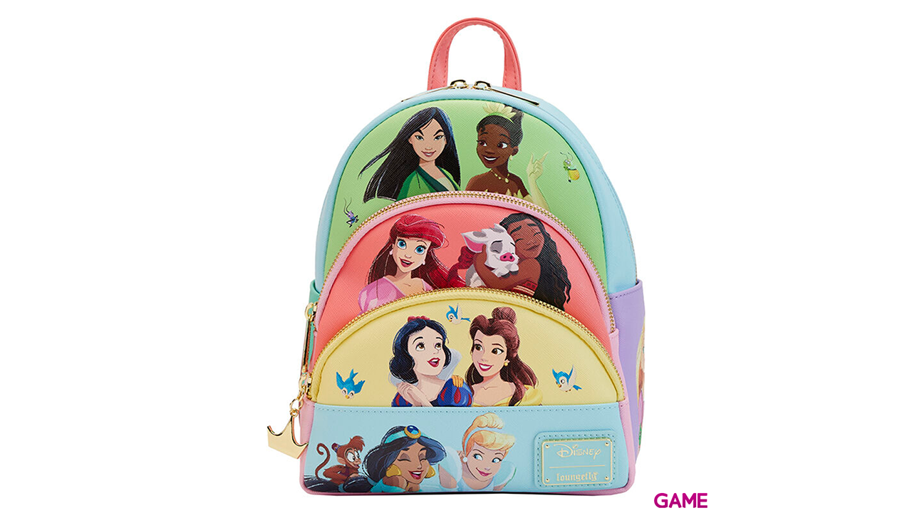 Mochila Collage Princesas Disney Loungefly-0