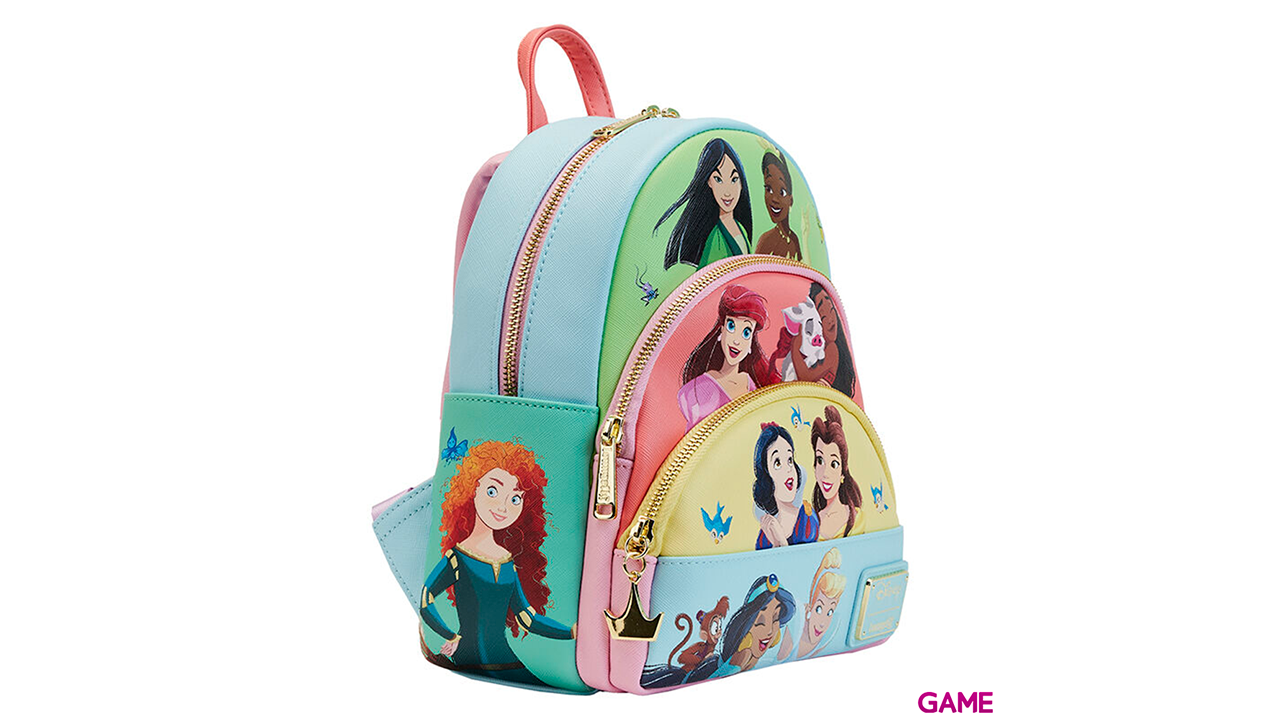 Mochila Collage Princesas Disney Loungefly-3
