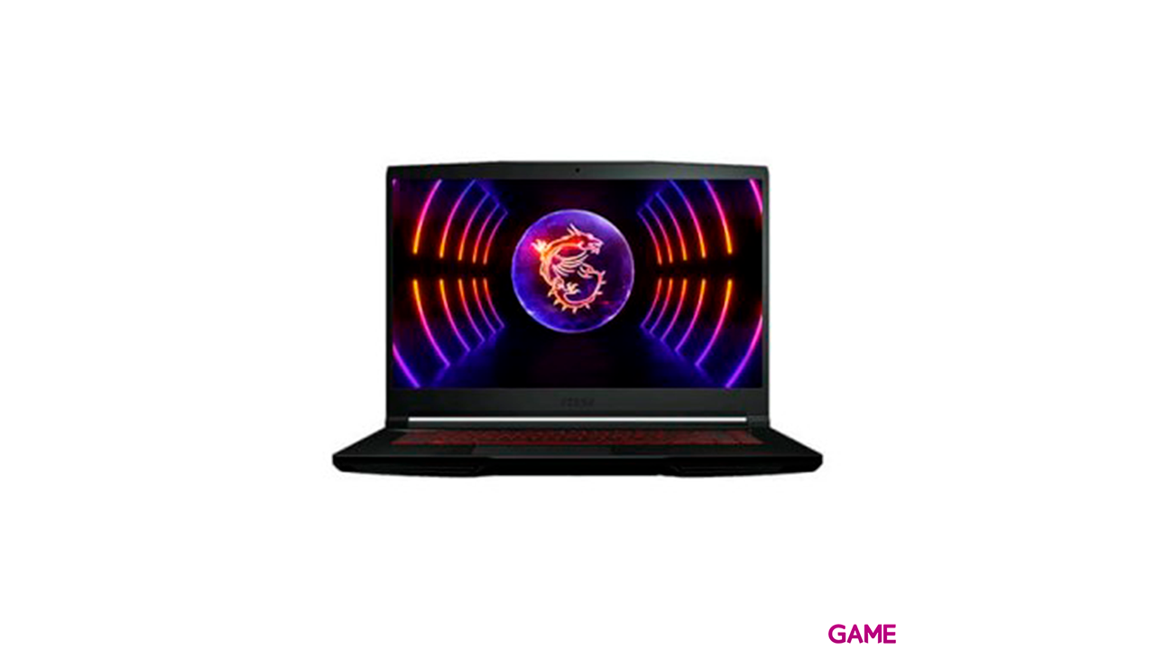 MSI Thin GF63 12VE-040ES i5-12450H - RTX 4050 - 16GB - 512GB SSD - 15.6´´ - W11 - Ordenador Portatil Gaming-0