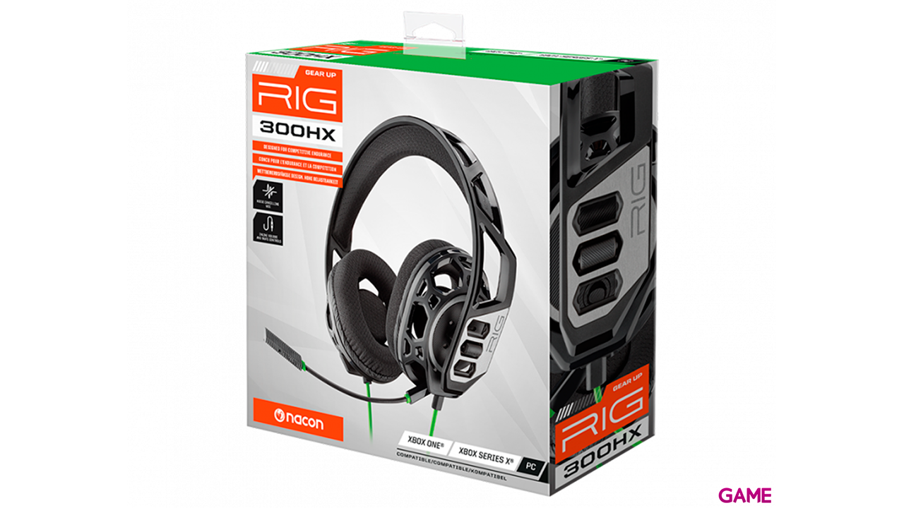 Nacon RIG 300 Pro HX Blanco - Auriculares Gaming-0