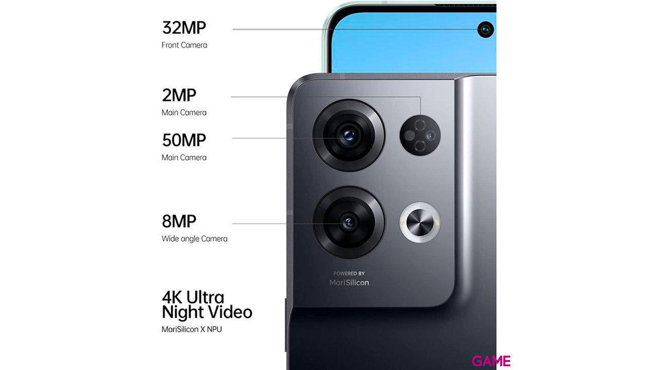 OPPO Reno 8 Pro 17 cm (6.7