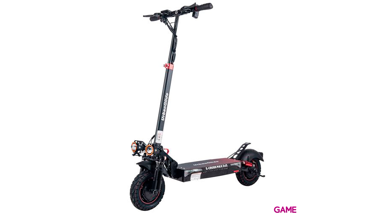SCOOTER ELECTRICO URBAN GLIDE E-CROSS MAX 2X2 NEGR-0