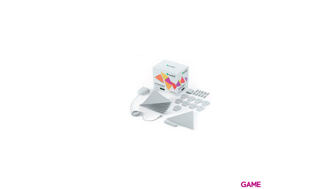 Nanoleaf Shapes Triangles Starter Kit 9Uds - Iluminacion-2