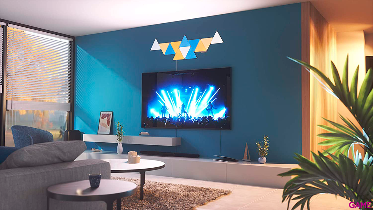Nanoleaf Shapes Mini Triangles Starter Kit 9Uds - Iluminacion-3