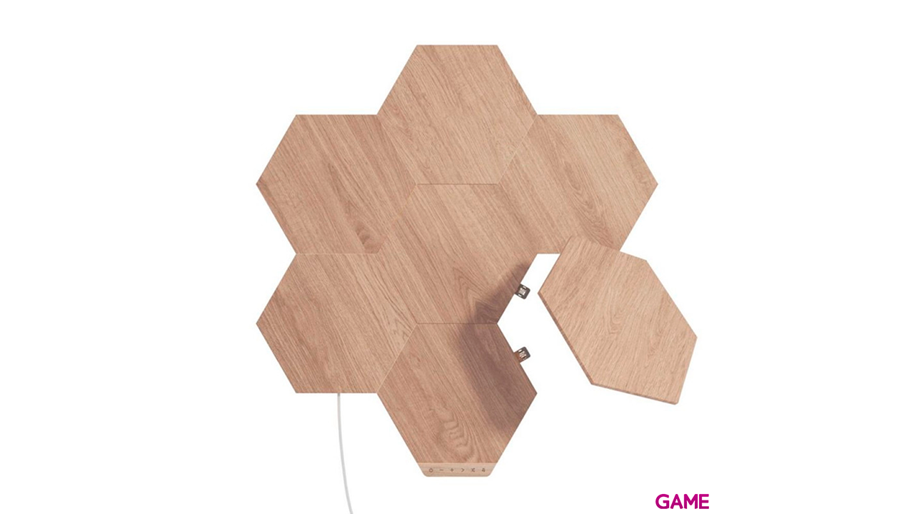 Nanoleaf Elements Hexagons Starter Kit 7Uds - Iluminacion-0