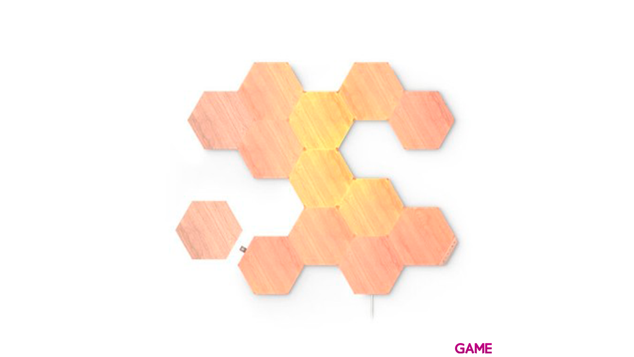 Nanoleaf Elements Hexagons Starter Kit 13Uds - Iluminacion-0