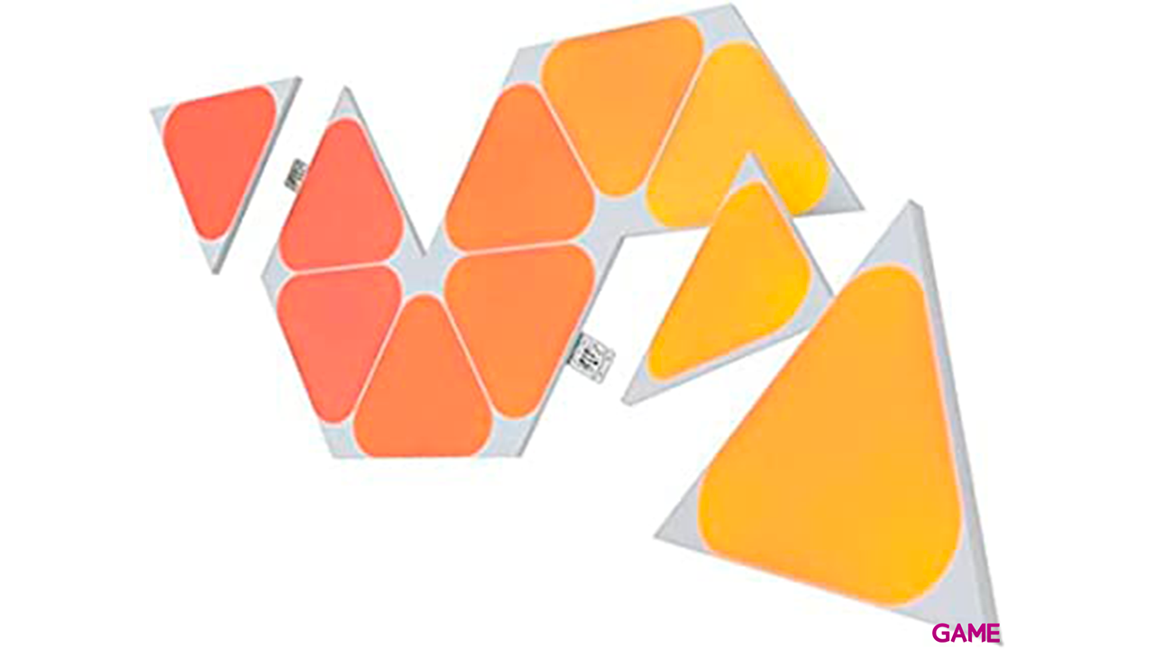 Nanoleaf Shapes Mini Triangles Expansion 10Uds - Iluminacion-0