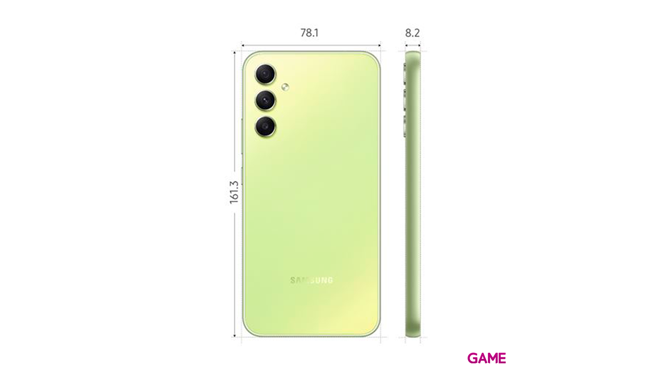Samsung Galaxy A34 5G 256GB Verde - Telefono Movil-1