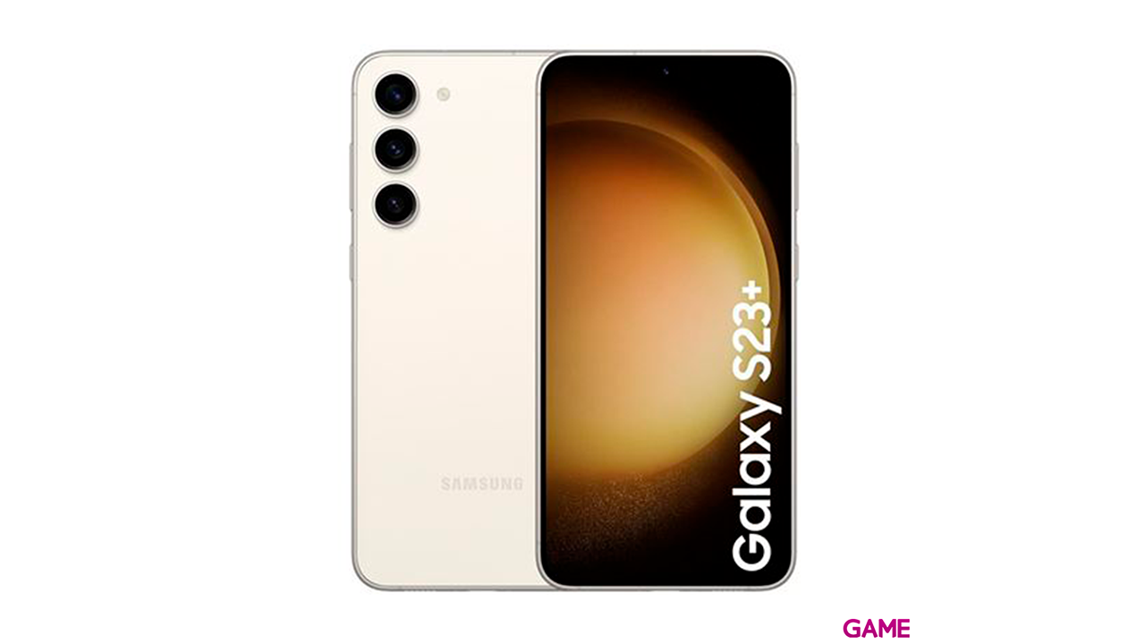 Samsung Galaxy S23+ 256GB Crema - Telefono Movil-0