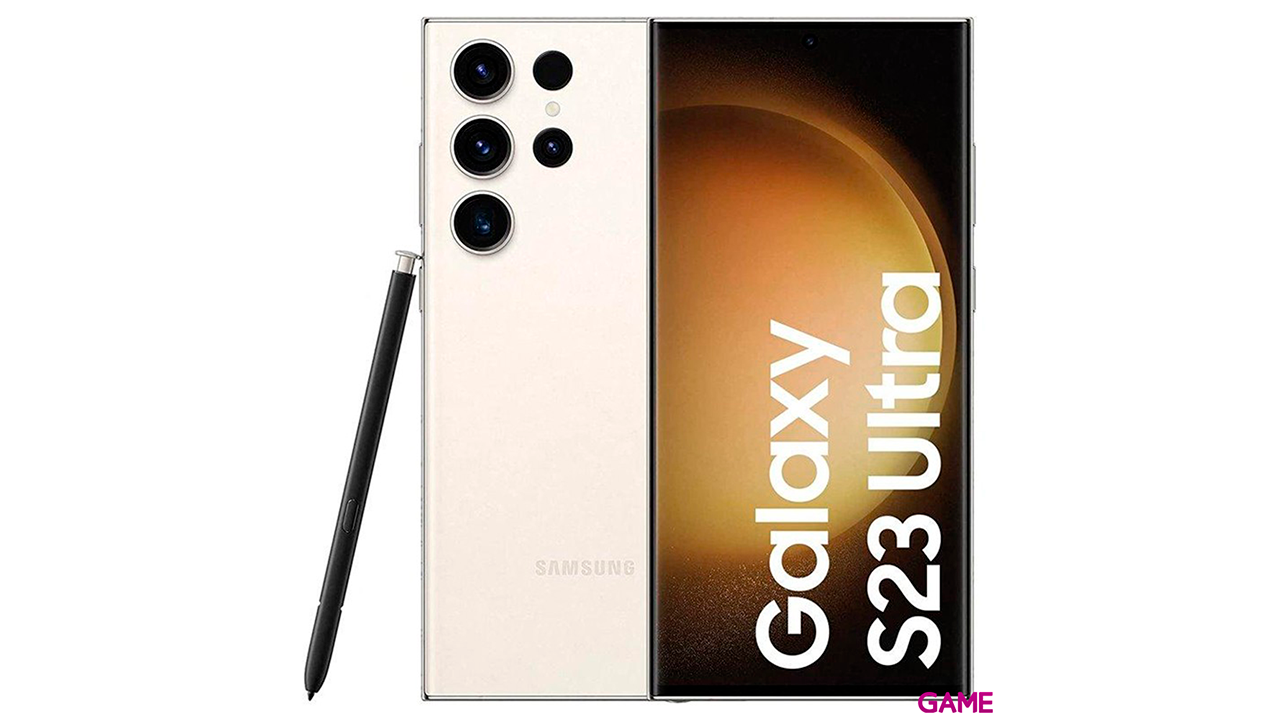 Samsung Galaxy S23 Ultra 256GB Crema - Telefono Movil-0