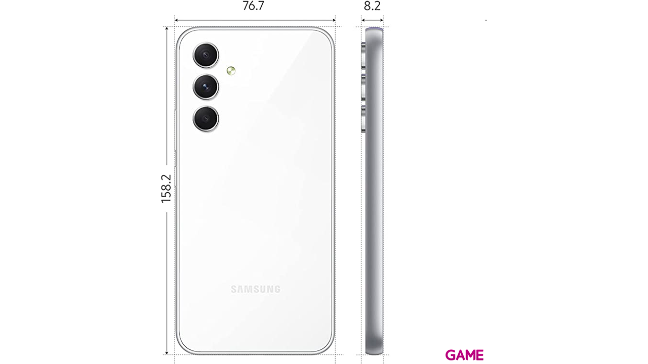 Samsung Galaxy A54 5G 256GB Blanco - Telefono Movil-2