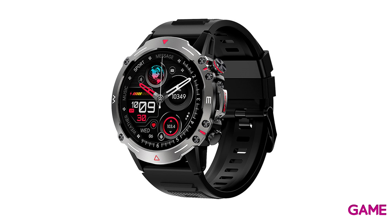 SMARTWATCH COOL AMOLED ADVENTURE NEGRO. Electronica: GAME.es