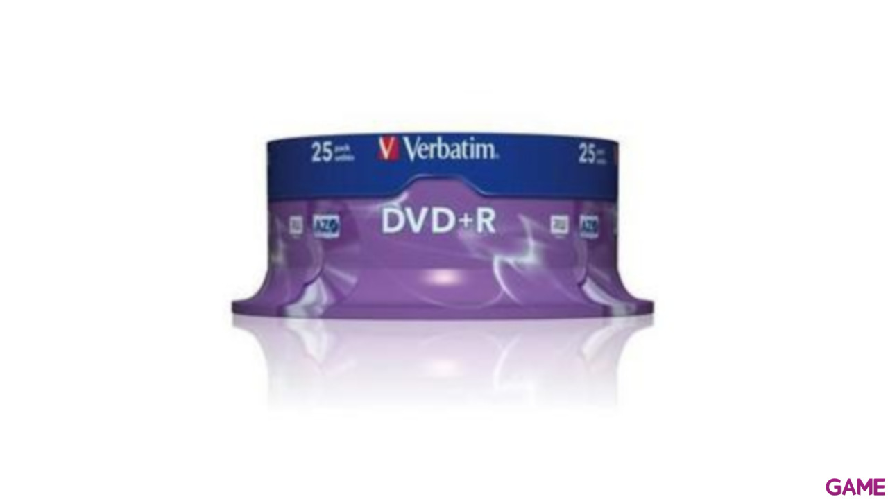 Dvd Media +R P25 4,7Gb 16X Verbatim (P_F)-0