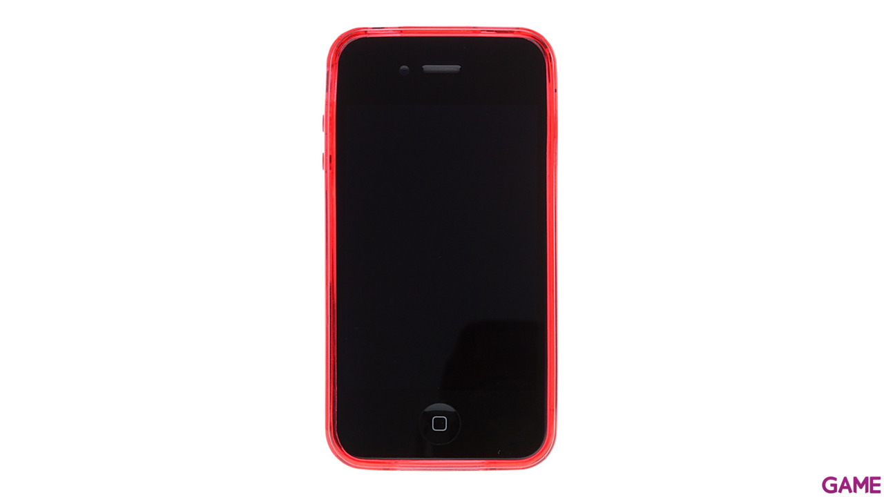 Carcasa Jelly Belly iPhone 4 Very Cherry rojo-4