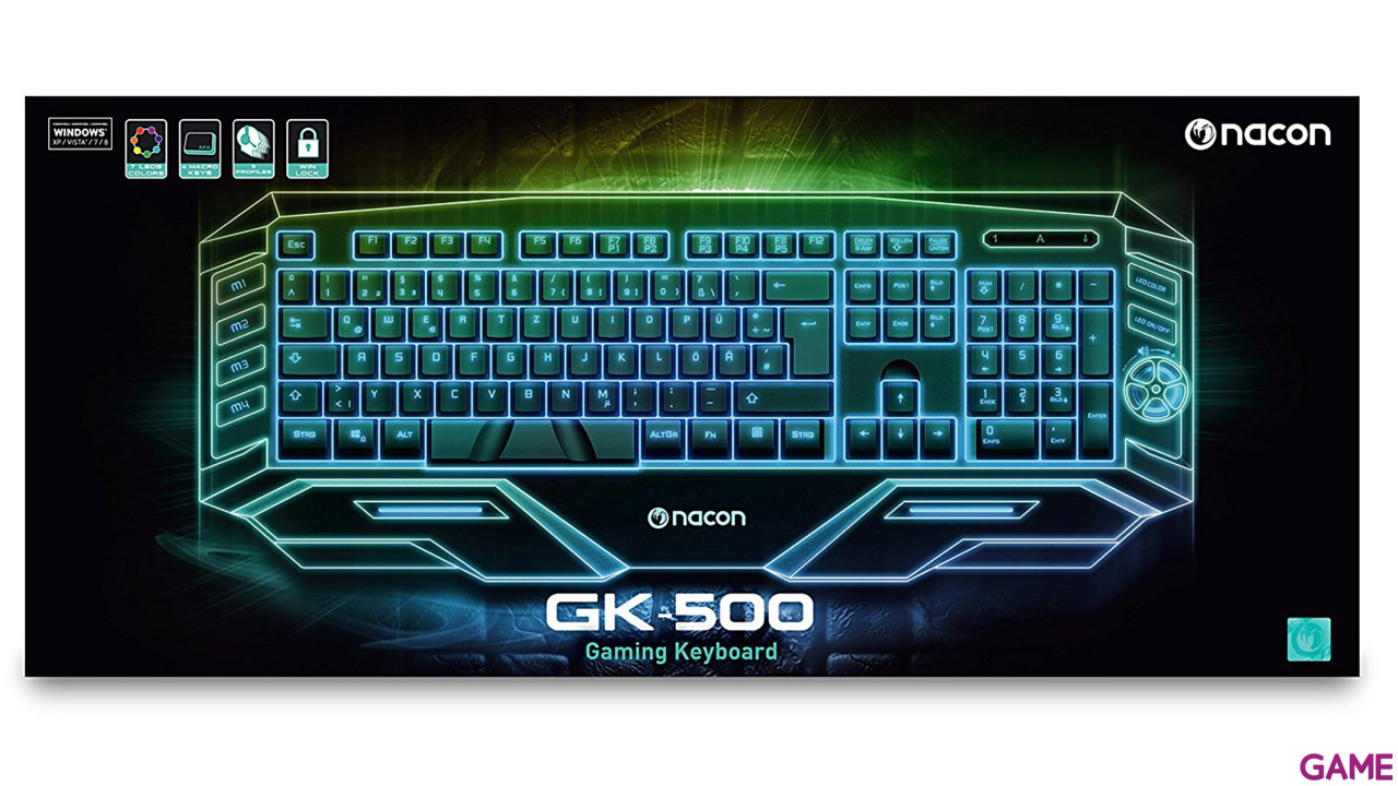 Nacon GK-500ES - Teclado Gaming-4