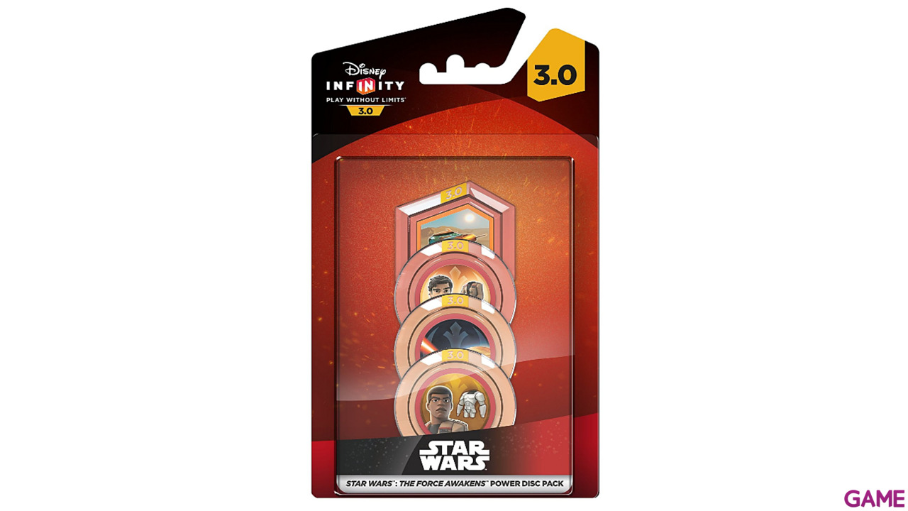 Disney Infinity 3.0 Star Wars Power Disc Force Awakens - Pack de 4-0