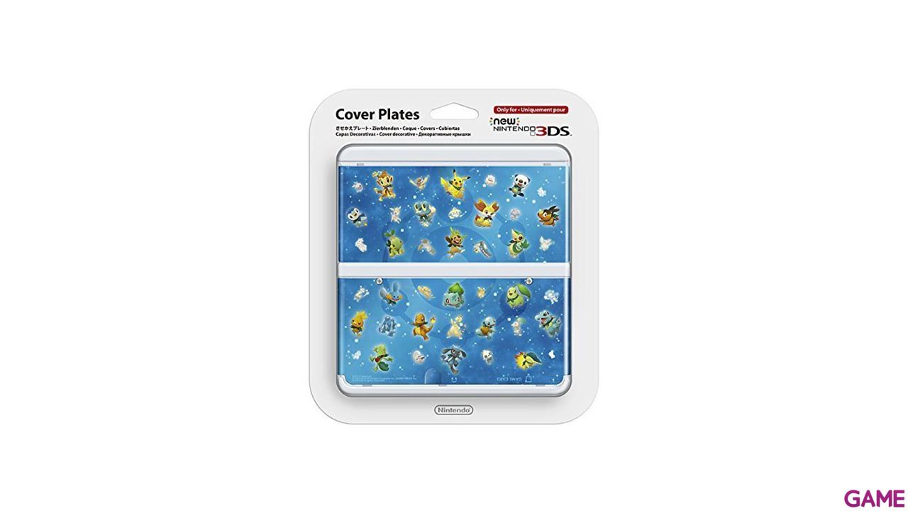 New 3DS Carcasa: Pokemon Mundo Megamisterioso-1