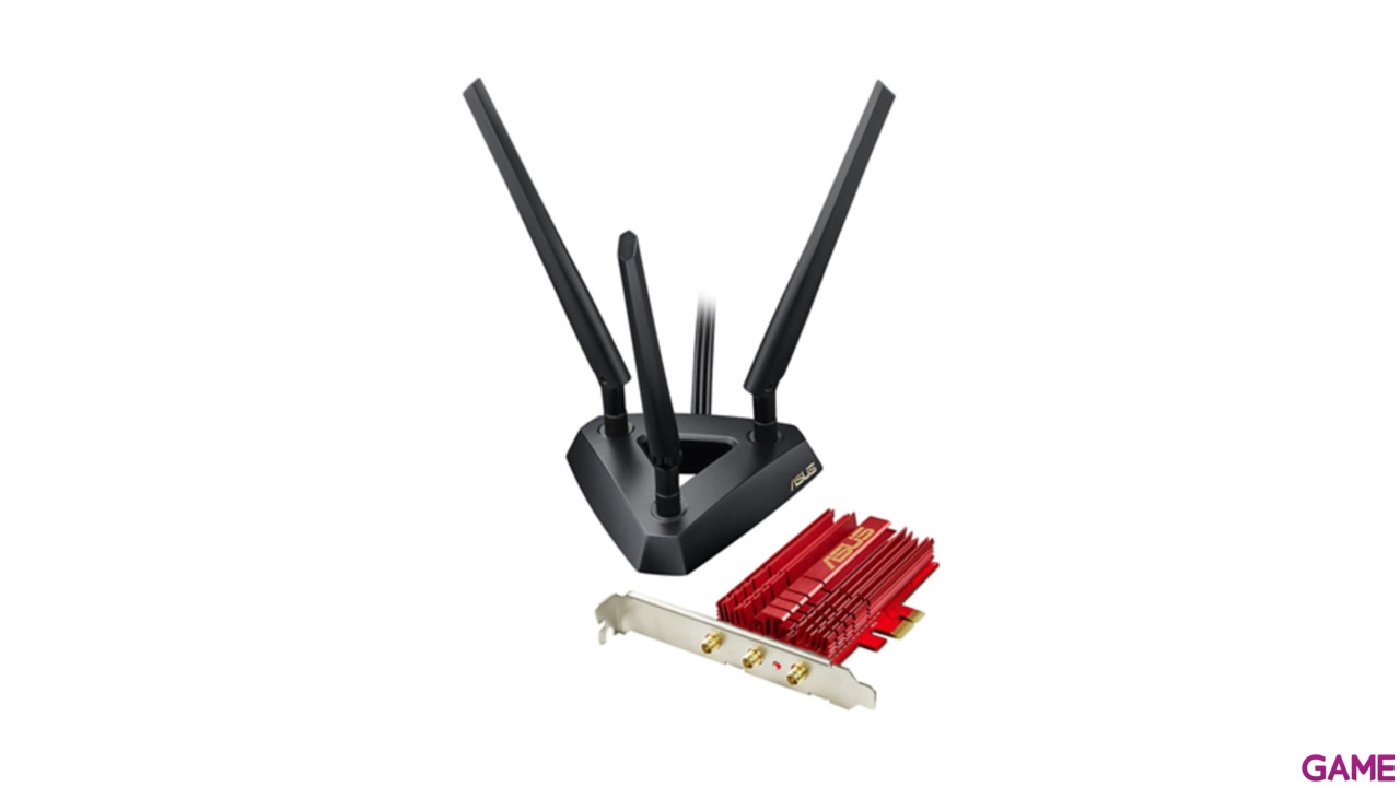 ASUS PCE-AC68 - Tarjeta Red WiFi PCIe AC1900-0