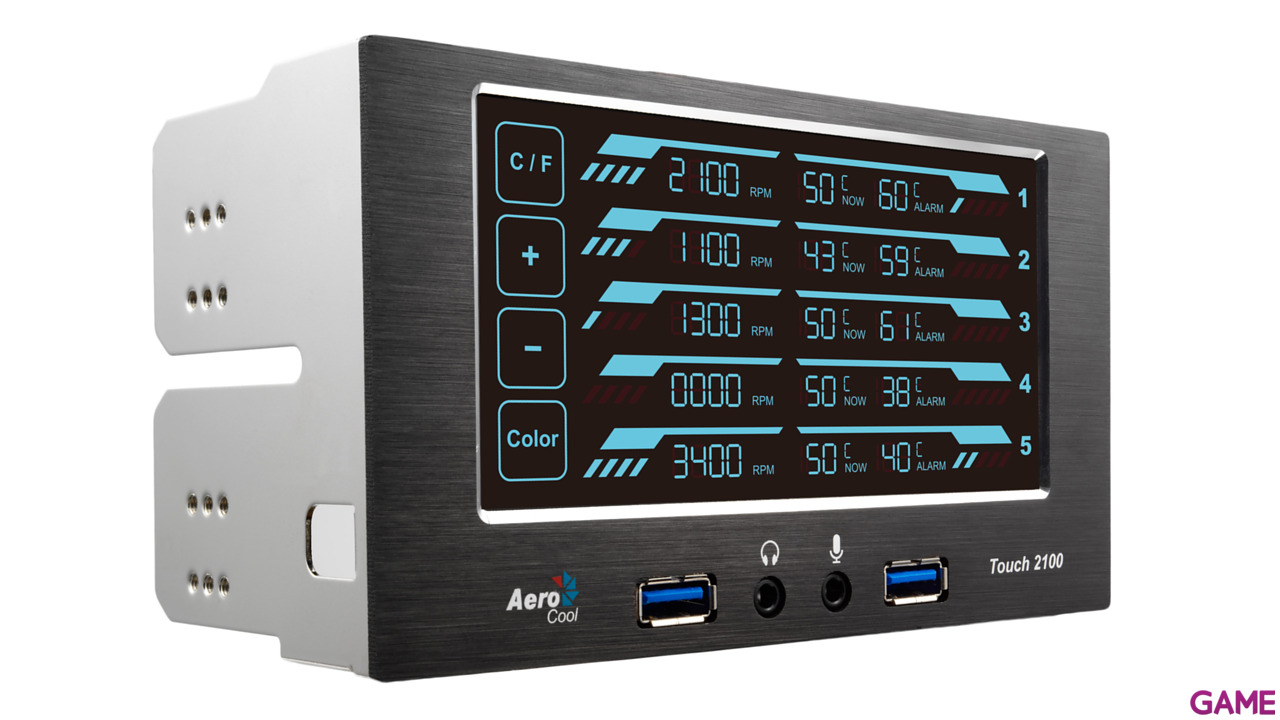 Aerocool Touch 2100 - Panel Caja-1