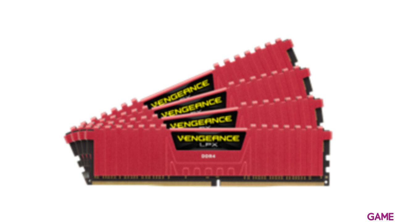 Corsair Vengeance LPX Rojo DDR4 8GB 2666Mhz CL16-4