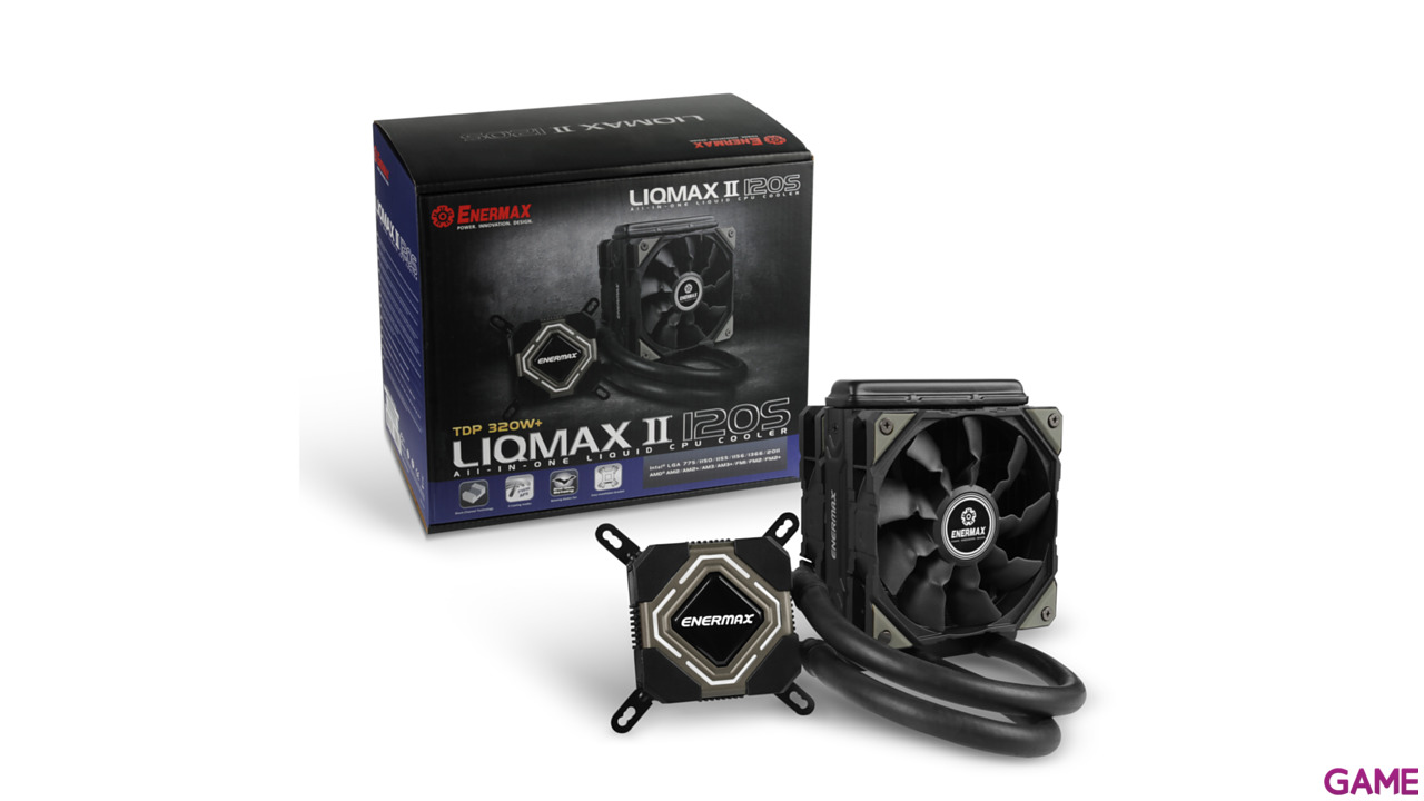 Enermax Liqmax II 120s - Refrigeración Líquida RL120mm-0