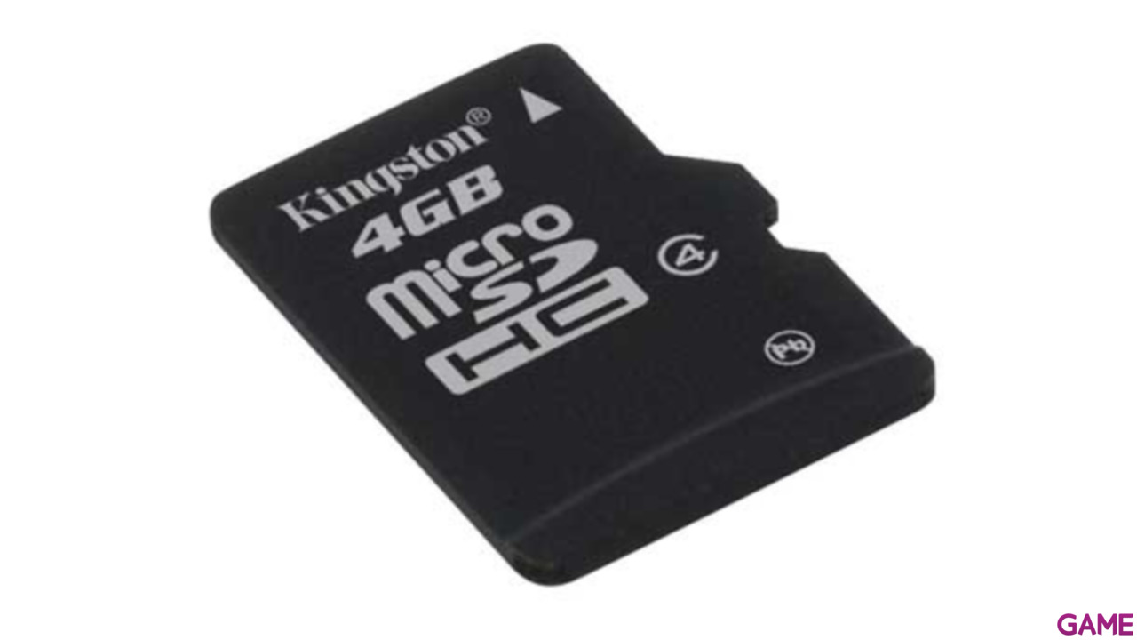 Kingston Microsdhc 4Gb  + Adaptador Minisd & Sd-1