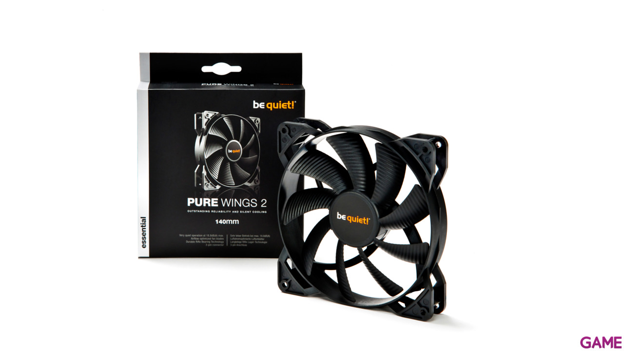 be quiet! Purewings 2 140X140 18,8 Db  - Ventilador 140mm-1