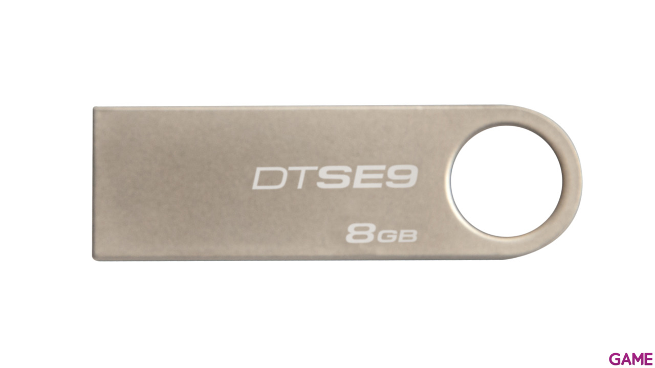 Kingston DataTraveller Se Metal Case 8Gb USB 2.0-3