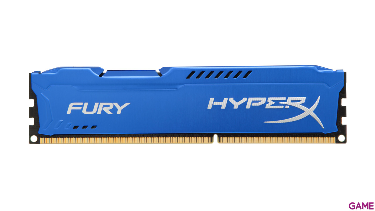 excitación pago Asesinar Kingston HyperX Fury Azul DDR3 8GB 1600Mhz CL10. PC GAMING: GAME.es